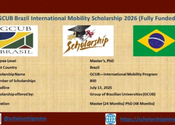 GCUB Brazil International Mobility Scholarship 2026 (Fully Funded)