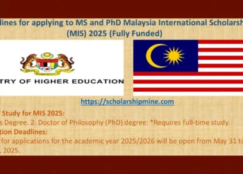 Guidelines for applying to MS and PhD Malaysia International Scholarship (MIS) 2025 (Fully Funded)