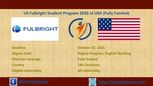 Read more about the article US Fulbright Student Program 2026 in USA (Fully Funded)