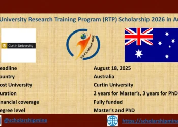 Curtin University Research Training Program (RTP) Scholarship 2026 in Australia