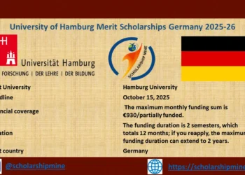 University of Hamburg Merit Scholarships Germany 2025-26