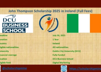 John Thompson Scholarship 2025 in Ireland (Full Fees)