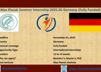 Max Planck Summer Internship 2025-26 Germany (Fully Funded)