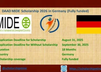DAAD MIDE Scholarship 2026 in Germany (Fully funded)  