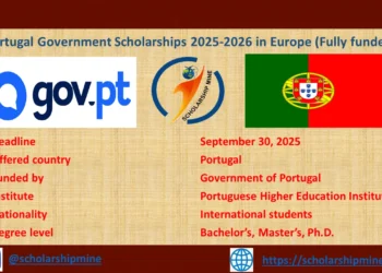 Portugal Government Scholarships 2025-2026 in Europe (Fully funded)