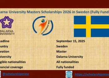 Dalarna University Masters Scholarships 2026 in Sweden (Fully Funded)