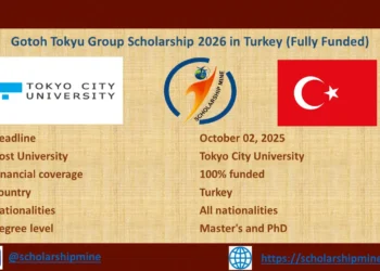 Gotoh Tokyu Group Scholarship 2026 in Turkey (Fully Funded)