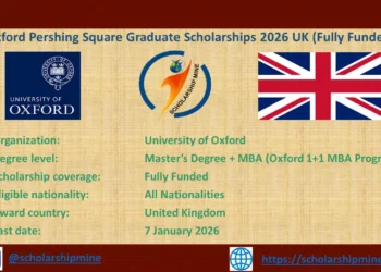 Oxford Pershing Square Graduate Scholarships 2026 UK (Fully Funded)