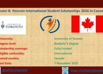 Lester B. Pearson International Student Scholarships 2026 in Canada