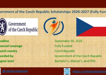 Government of the Czech Republic Scholarships 2026-2027 (Fully Funded)