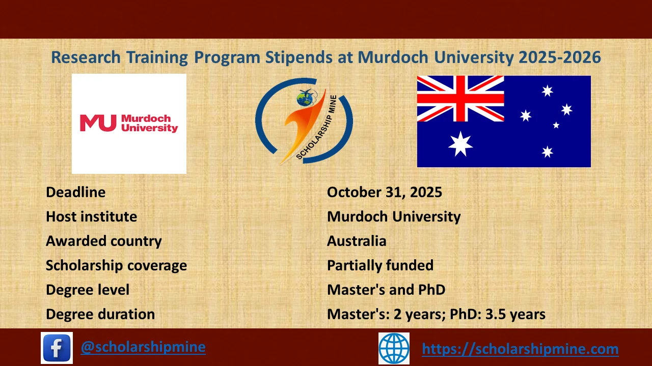 You are currently viewing Research Training Program Stipends at Murdoch University 2025-2026