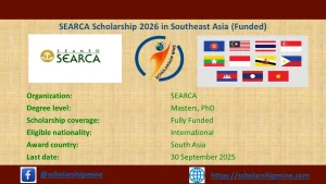 Read more about the article SEARCA Scholarship 2026 in Southeast Asia (Funded)