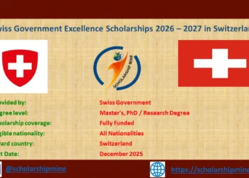 Swiss Government Excellence Scholarships 2026 – 2027 in Switzerland