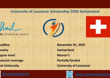 University of Lausanne Scholarship 2026 Switzerland