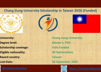 Chang Gung University Scholarship in Taiwan 2026 (Funded)