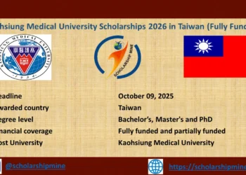 Kaohsiung Medical University Scholarships 2026 in Taiwan (Fully Funded)