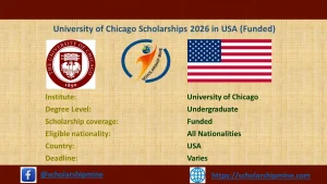 Read more about the article University of Chicago Scholarships 2026 in USA (Fully Funded)
