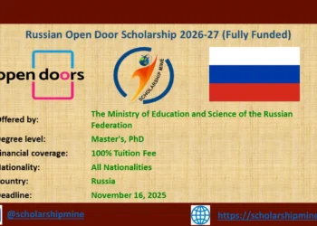 Russian Open Door Scholarship 2026-27 (Fully Funded)