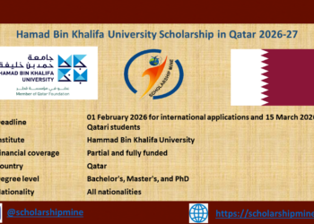 Hamad Bin Khalifa University Scholarship in Qatar 2026-27