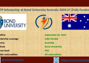 RTP Scholarship at Bond University Australia 2026-27 (Fully Funded)