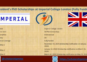 President’s PhD Scholarships at Imperial College London 2026 (Fully Funded)