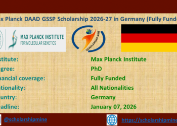Max Planck DAAD GSSP Scholarship 2026-27 in Germany (Fully Funded)