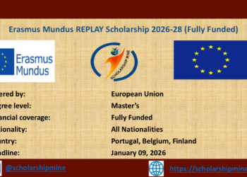 Erasmus Mundus REPLAY Scholarship 2026-28 (Fully Funded)