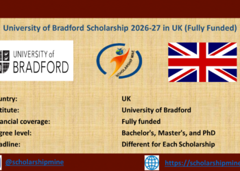 University of Bradford Scholarship 2026-27 in UK (Fully Funded)