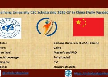 Beihang University CSC Scholarship 2026-27 in China (Fully Funded)