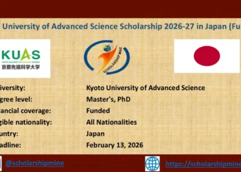 Kyoto University of Advanced Science Scholarship 2026-27 in Japan (Funded)
