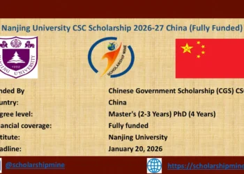 Nanjing University CSC Scholarship 2026-27 China (Fully Funded)