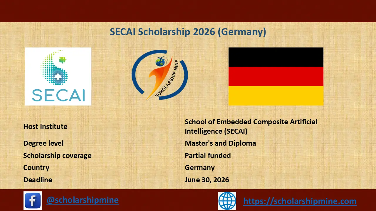 SECAI Scholarship 2026 (Germany)